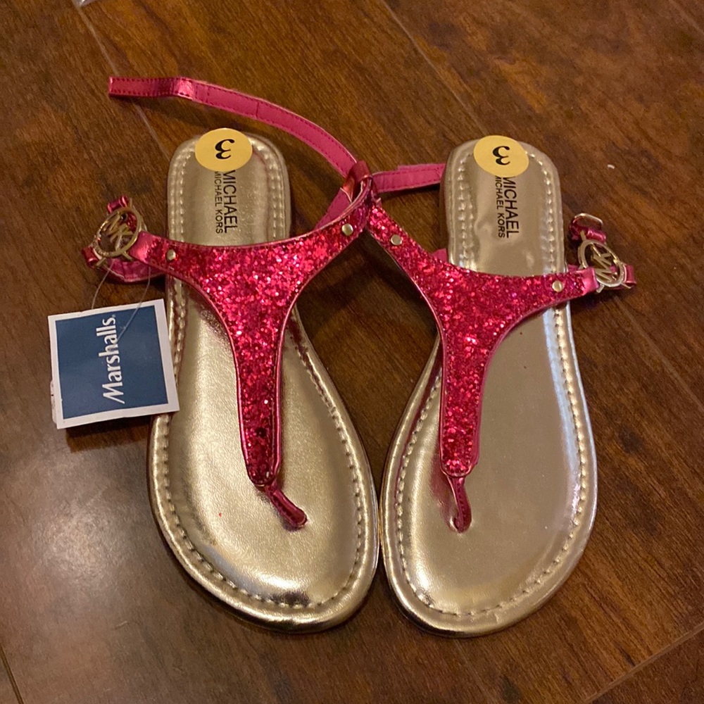Brand new Michaell Kors Sandals sz 3